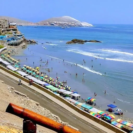 Vista de la bahía de Chancay incluida en el archivo de la web anterior